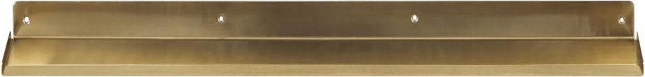 Półka ścienna Ledge 80 cm mosiądz