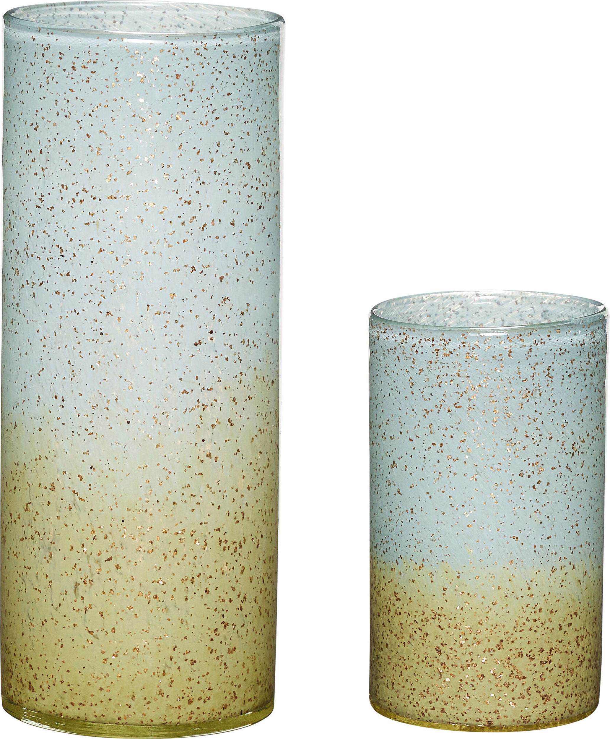 Wazony Shimmer niebieskie 2 szt.