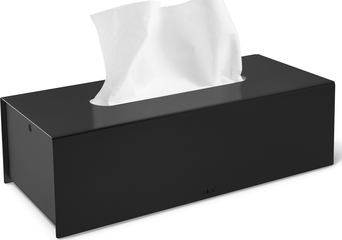 Pojemnik na chusteczki Puro czarny