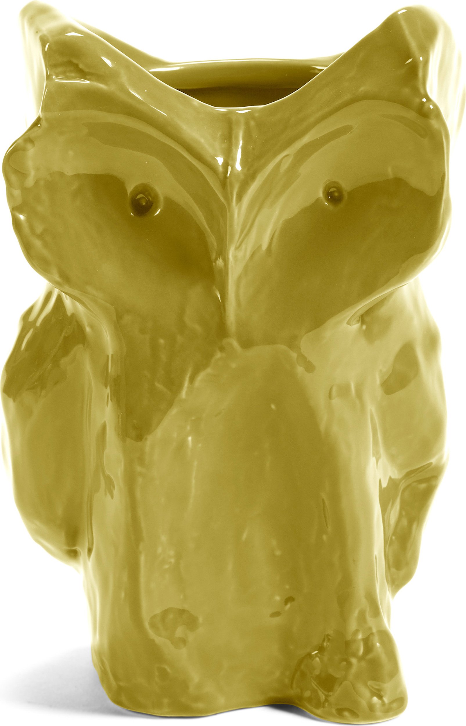 Wazon After Midnight 23 cm żółty