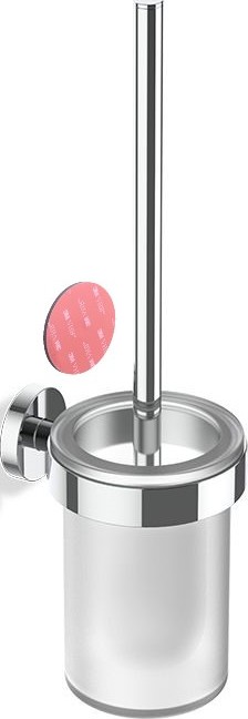 Szczotka do WC Basic chrom ścienna montaż samoprzylepny