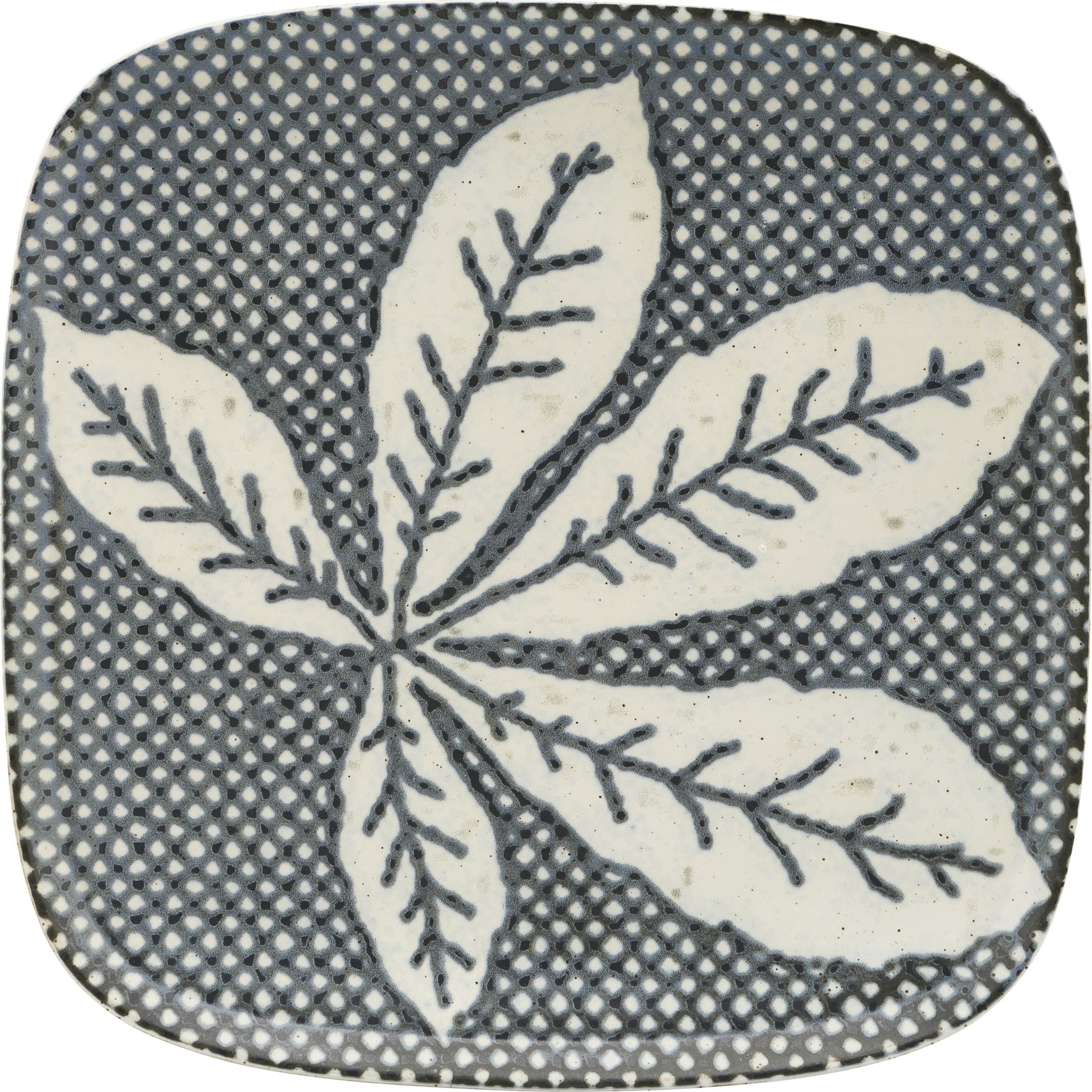 Talerz House Doctor Chestnut kwadratowy