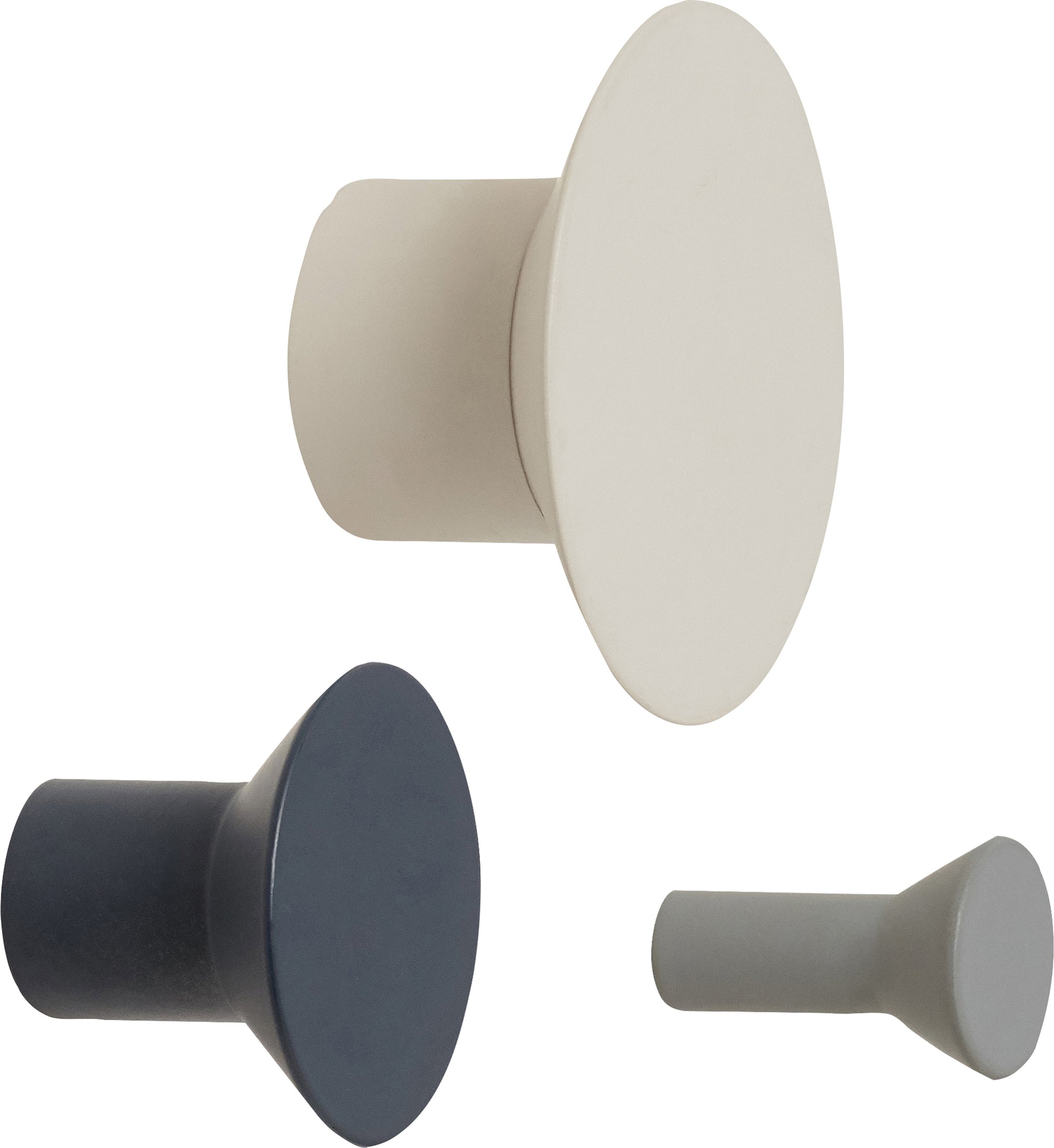 Wieszak Hübsch 991119 okrągły 3 szt.