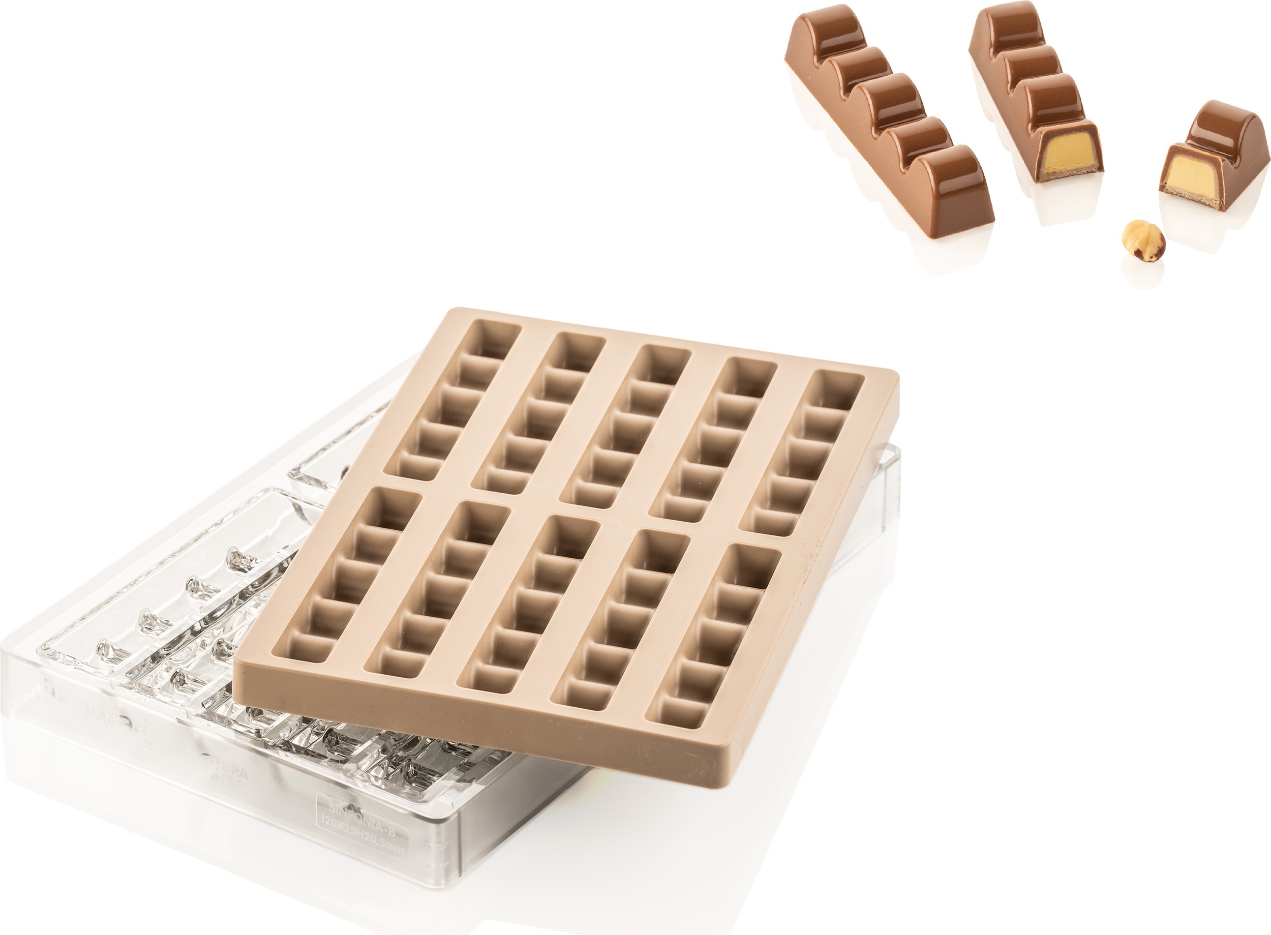 Forma do czekoladek Kit Sinfonia B