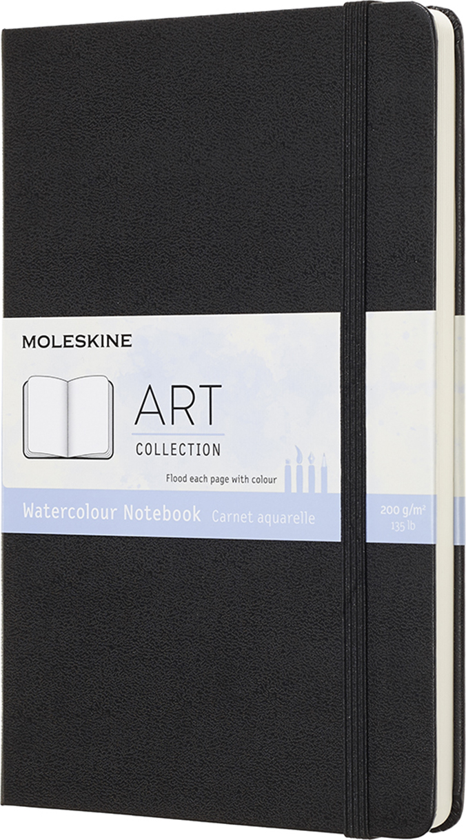 Szkicownik do akwareli Moleskine Art Watercolor L 72 strony 200 g/m² twarda oprawa