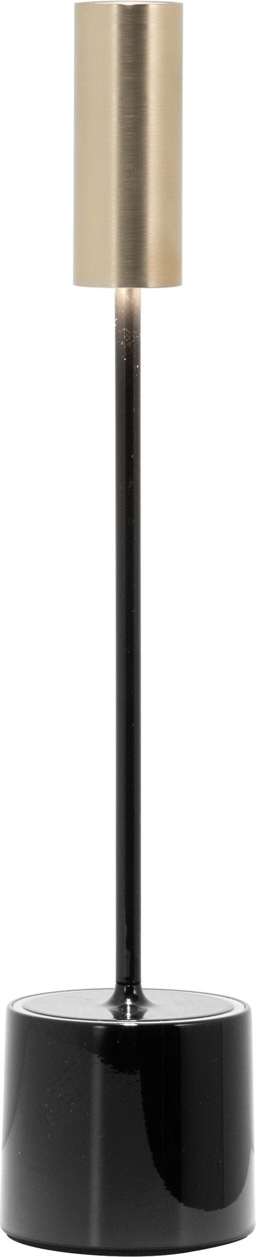 Lampa stołowa bezprzewodowa Carolina czarno-złota