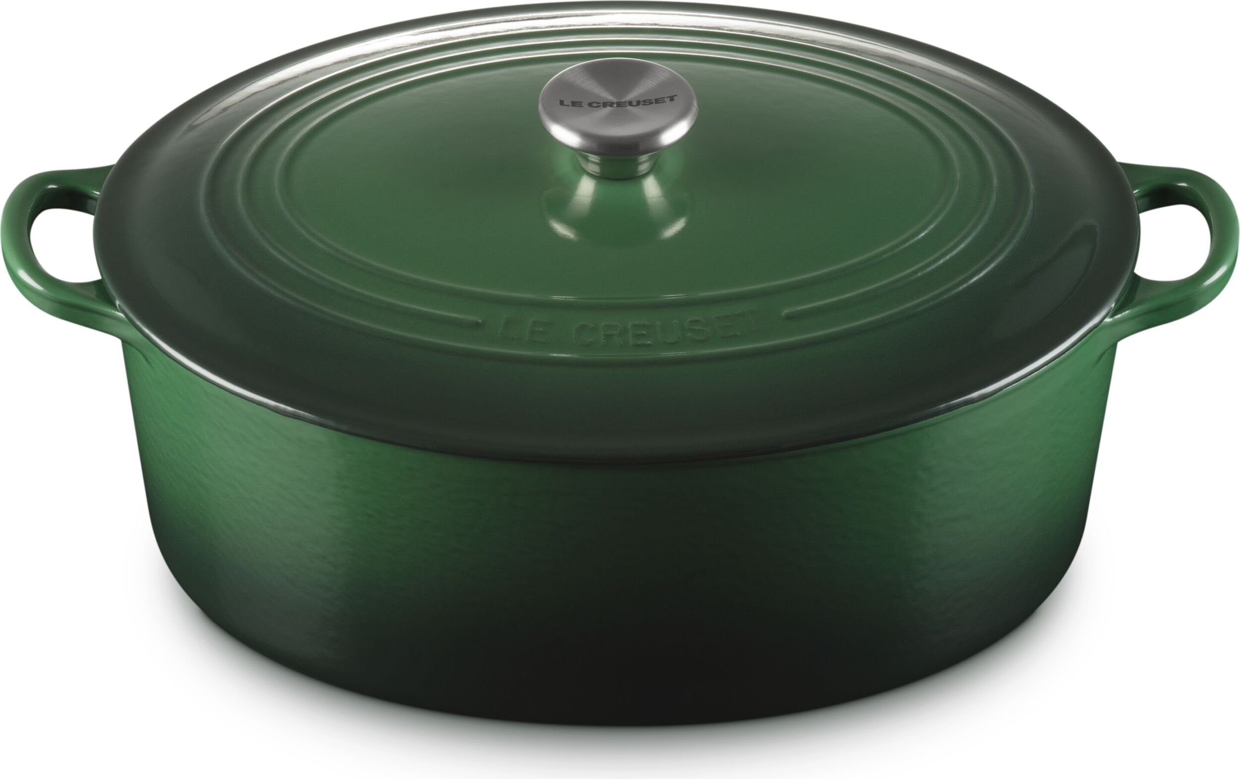 Brytfanna Juniper owalna 31 cm ciemnozielona