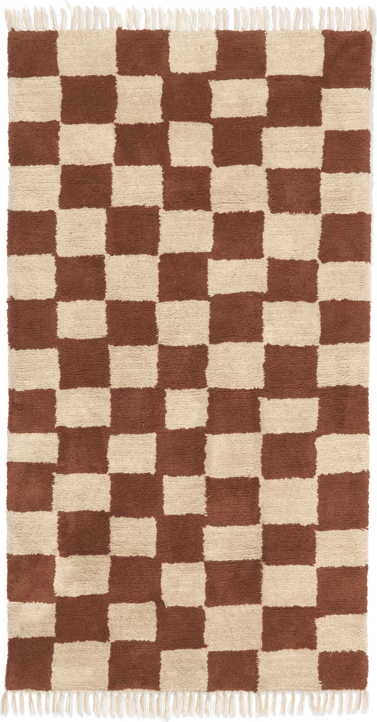 Dywan Mara 90 x 150 cm kremowo-brązowy