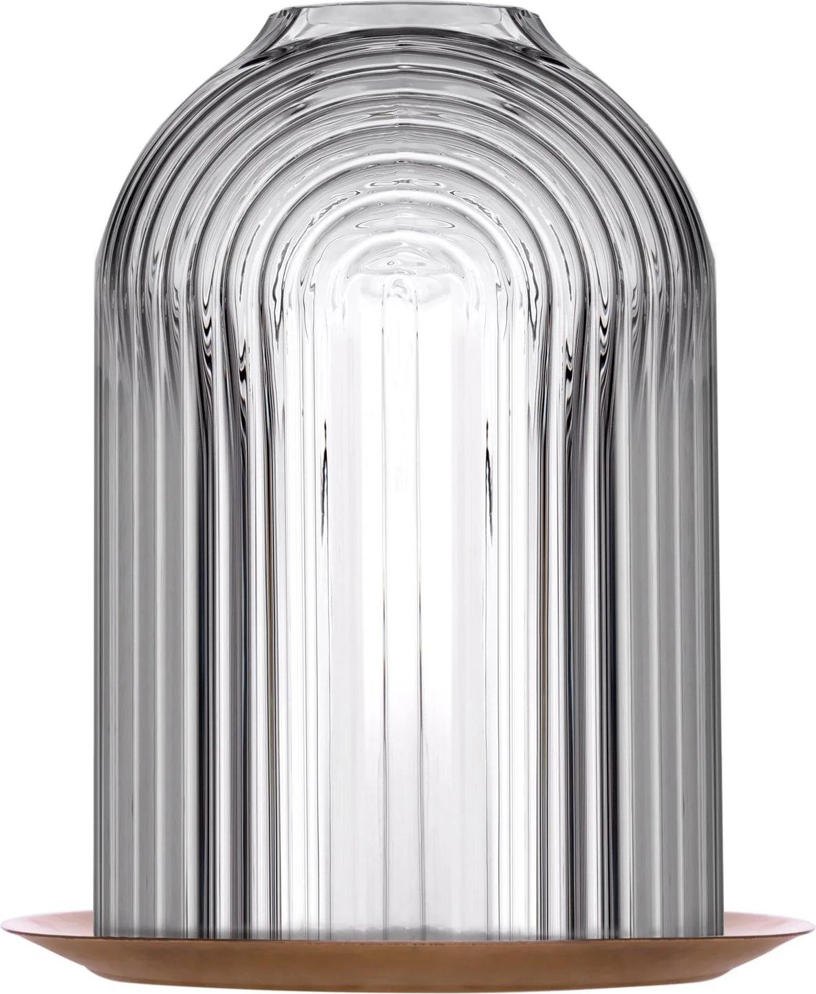 Świecznik na klasyczną świecę Ilo 28 cm z podstawką