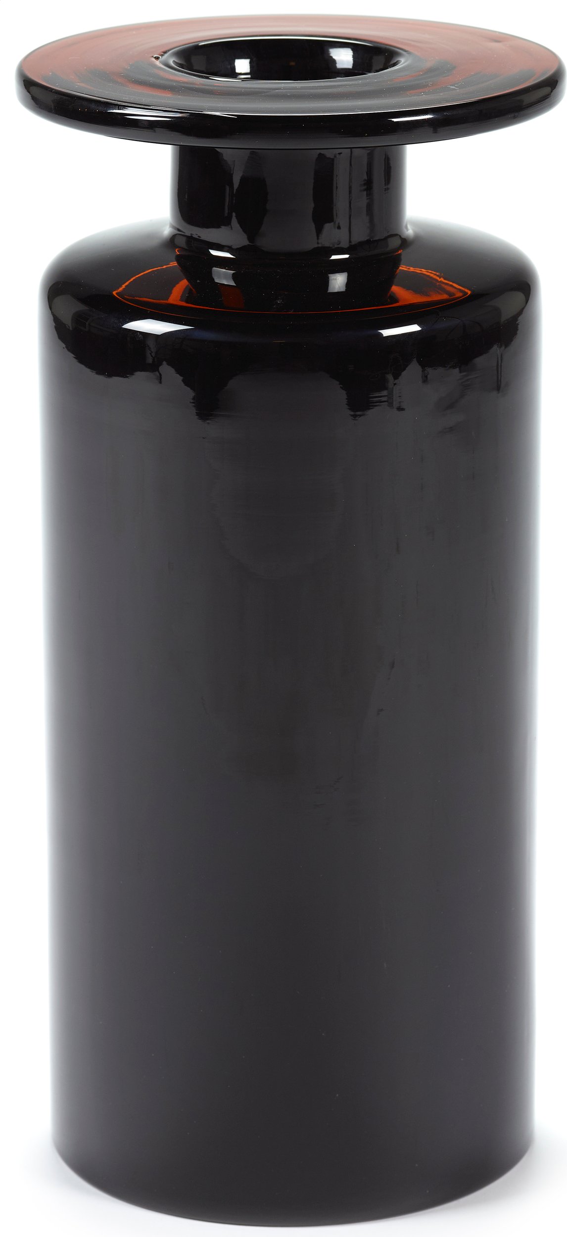 Wazon Wind & Fire 40 cm brązowy