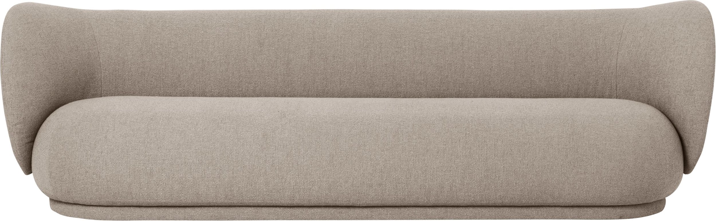 Sofa czteroosobowa Rico Bouclé piaskowa