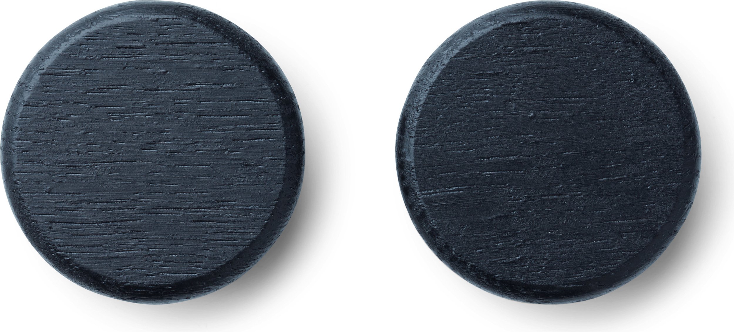 Przypinki do listwy Flex 4 cm czarny dąb 2 szt.