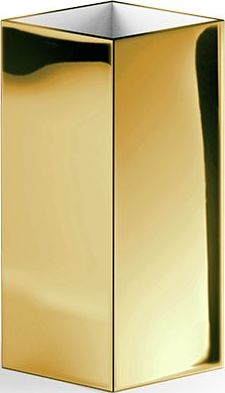 Kubek na szczoteczki do zębów Corner złoty