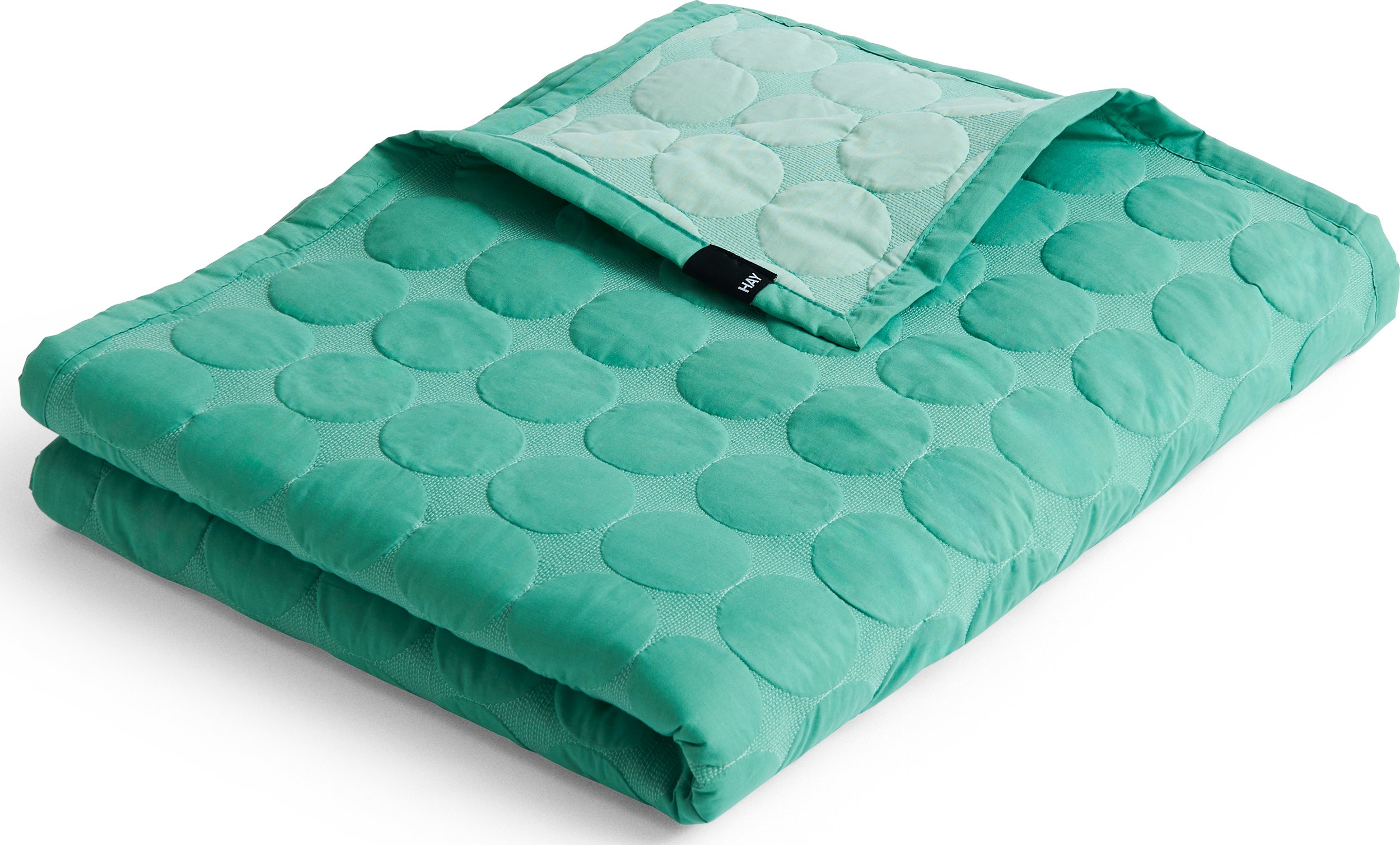 Pled Mega Dot 195 x 245 cm morska zieleń
