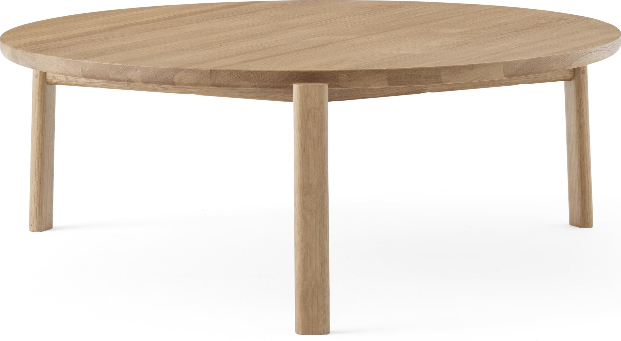 Stolik kawowy Passage Lounge 90 cm naturalne drewno