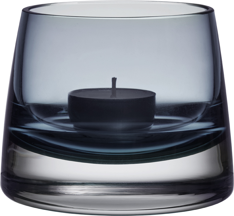 Świeczniki na tealighty Joy S niebieskie 2 szt.