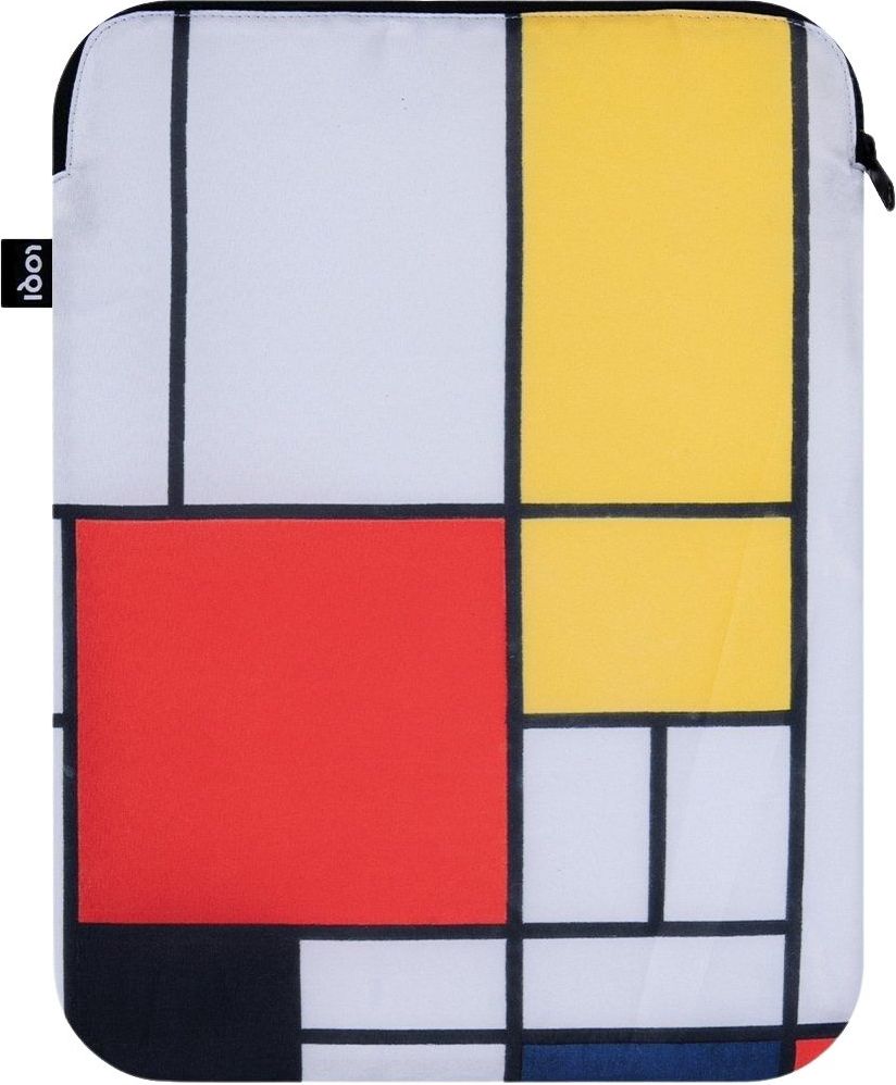 Etui na laptop Museum Piet Mondrian Composition with Red, Yellow, Blue 26 x 36 cm z recyklingu