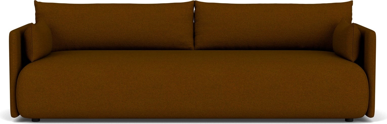 Sofa trzyosobowa Offset ciemnobrązowa