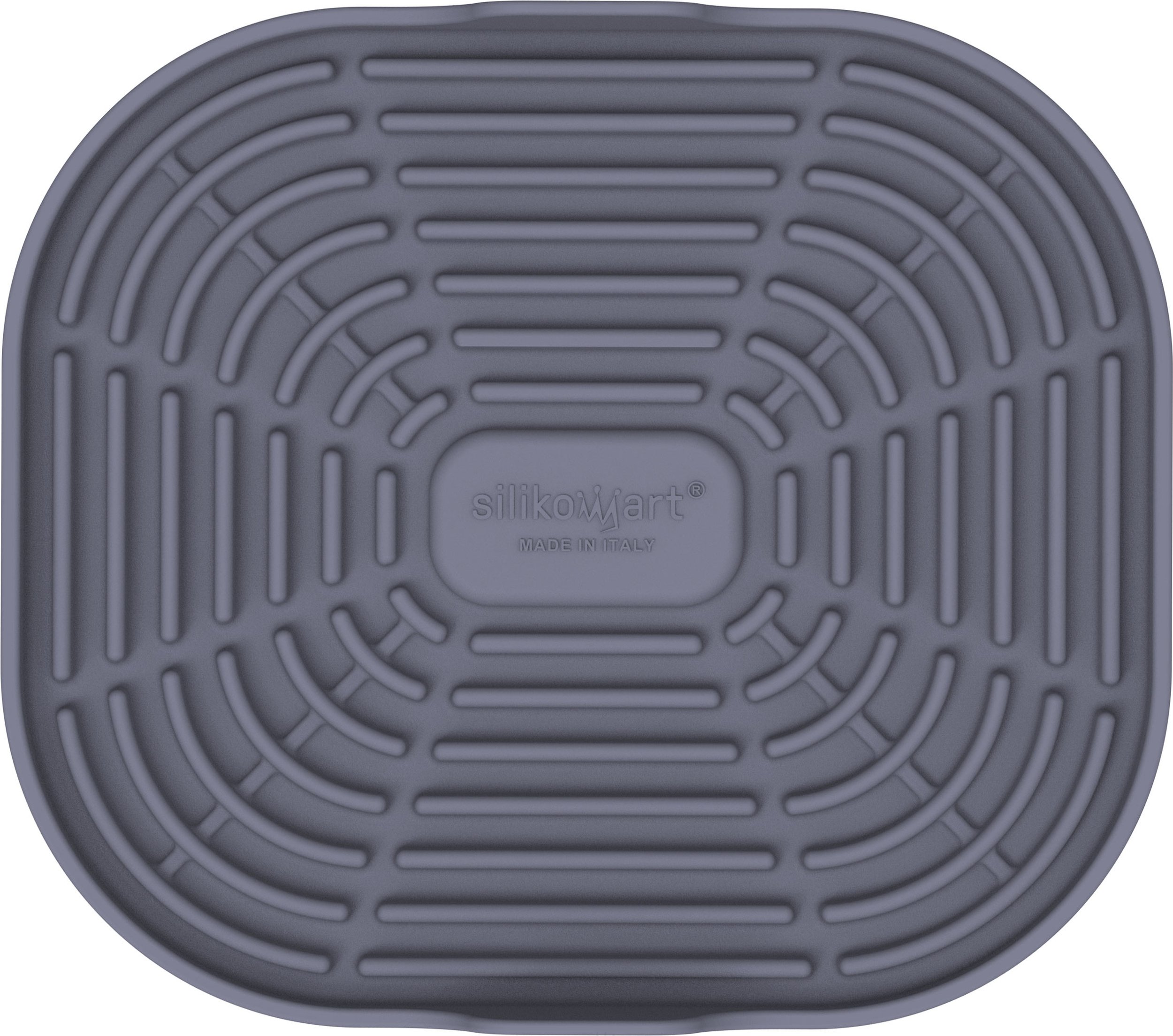 Mata silikonowa do pieczenia Silfry 17 x 19,5 cm szara
