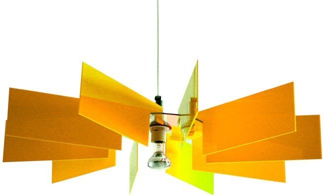 Lampa Al-Verd żółta