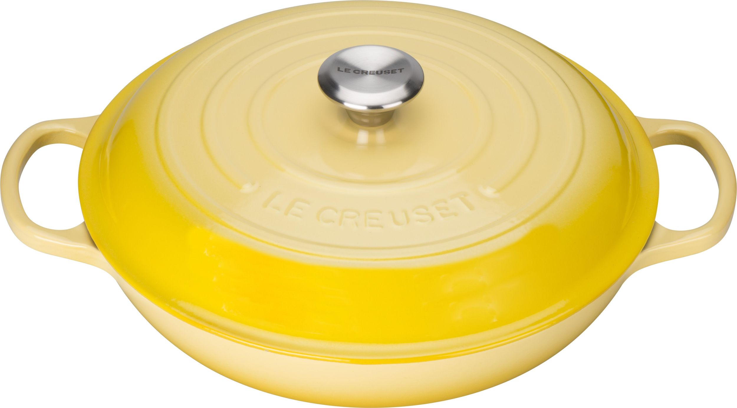 Garnek Gourmet Signature niski 30 cm cytrynowy