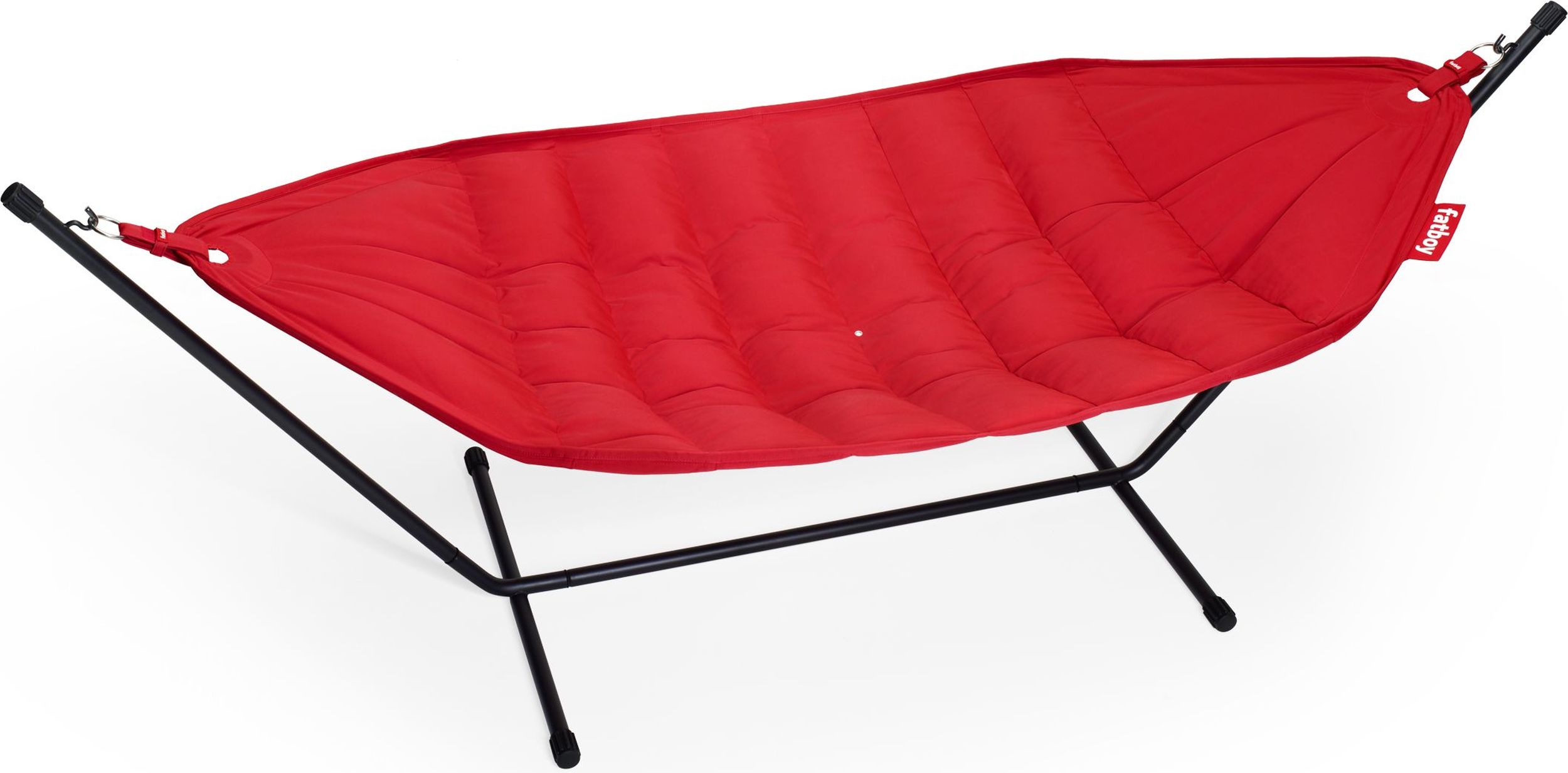 Hamak Headdemock Superb czerwony ze stojakiem