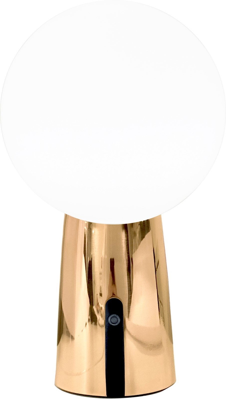 Lampa bezprzewodowa Olimpia 26 cm metaliczna złota