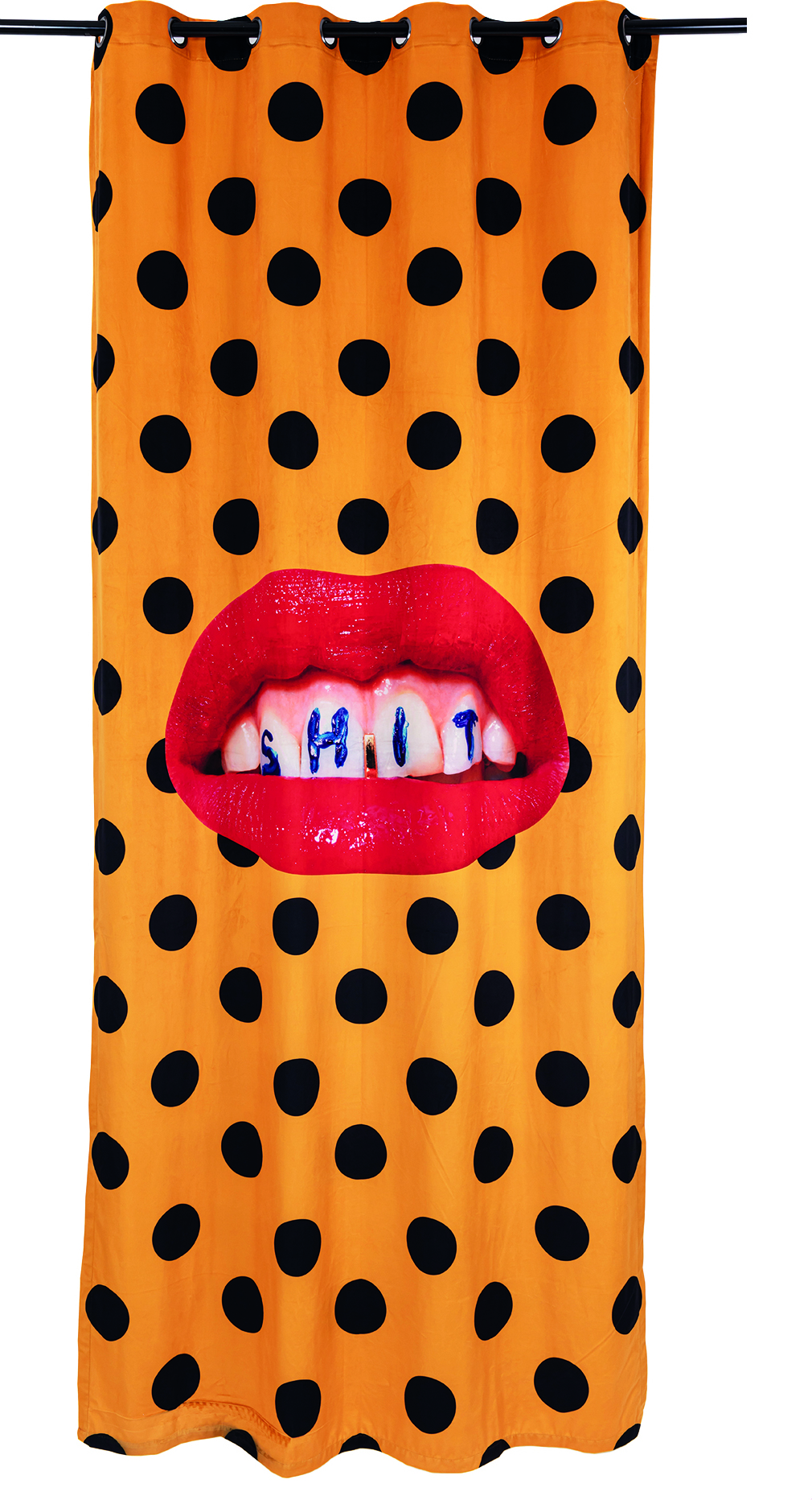 Zasłona do salonu Toiletpaper Shit