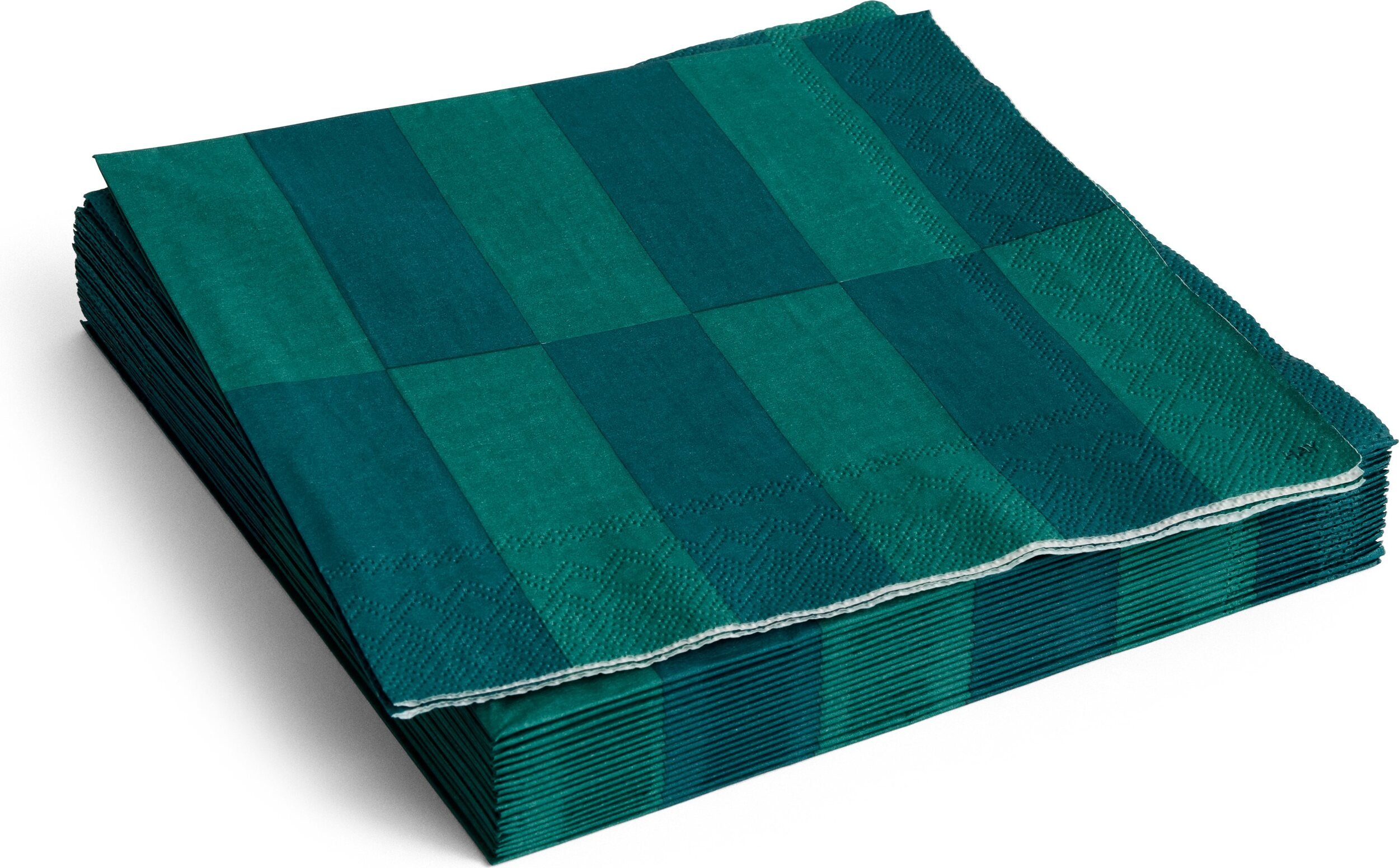 Serwetki papierowe Hay Pattern 40 x 40 cm zielona szachownica 20 szt.