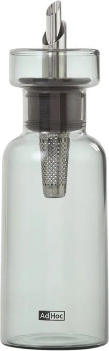 Dozownik do oliwy lub octu Aroma Pour 120 ml przezroczysty szary