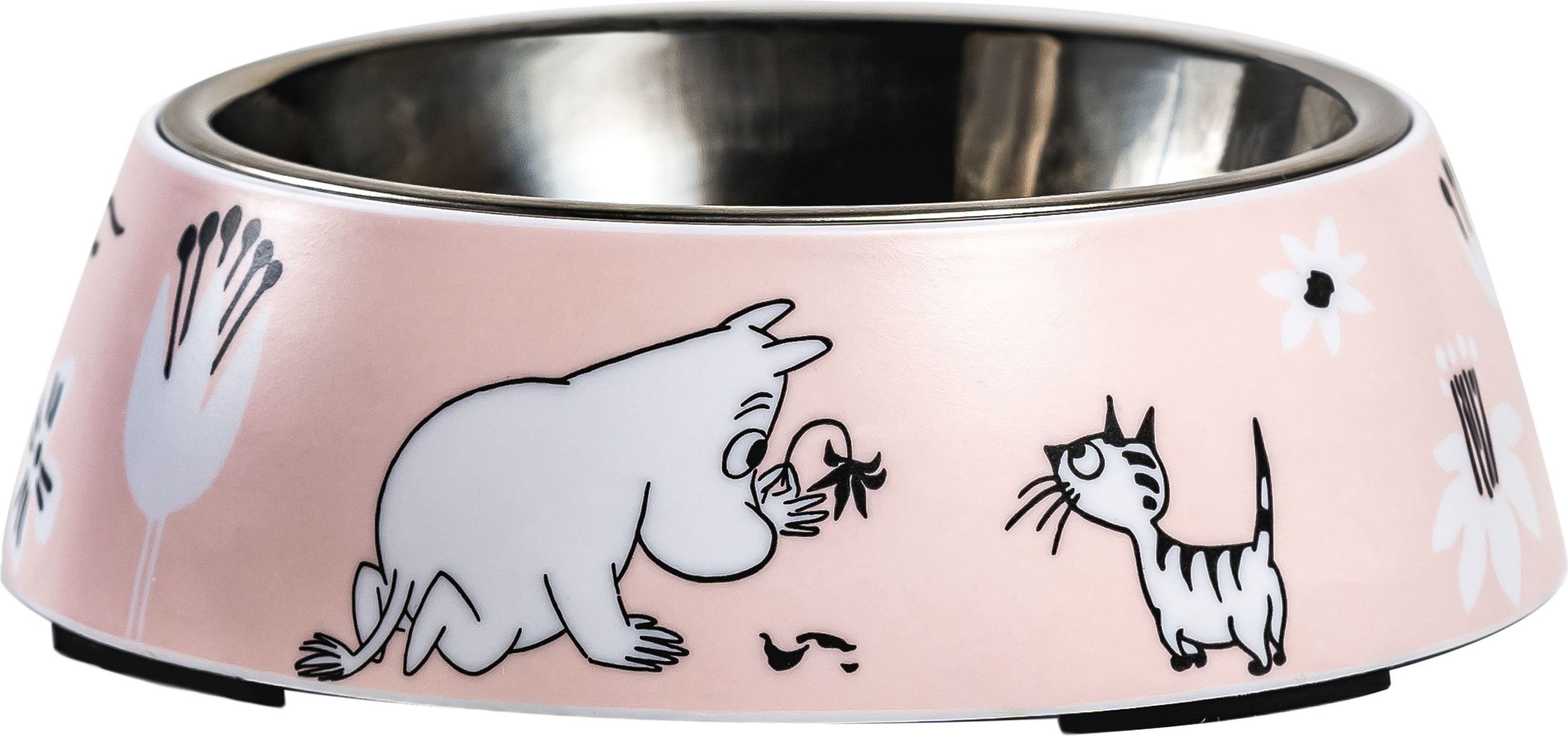 Miska dla psa lub kota Muurla Muminki S różowa