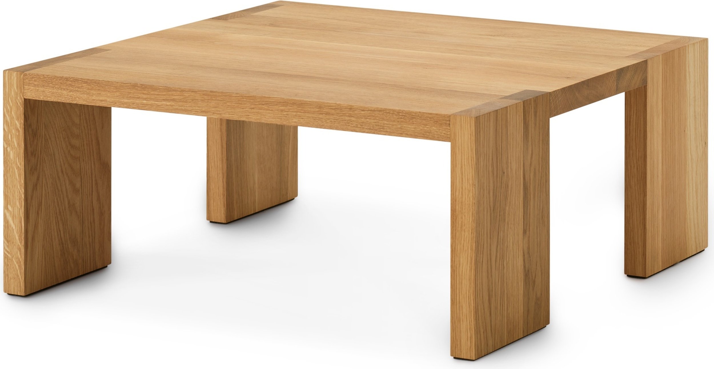 Stolik boczny Tenon 61 x 61 cm naturalny dąb