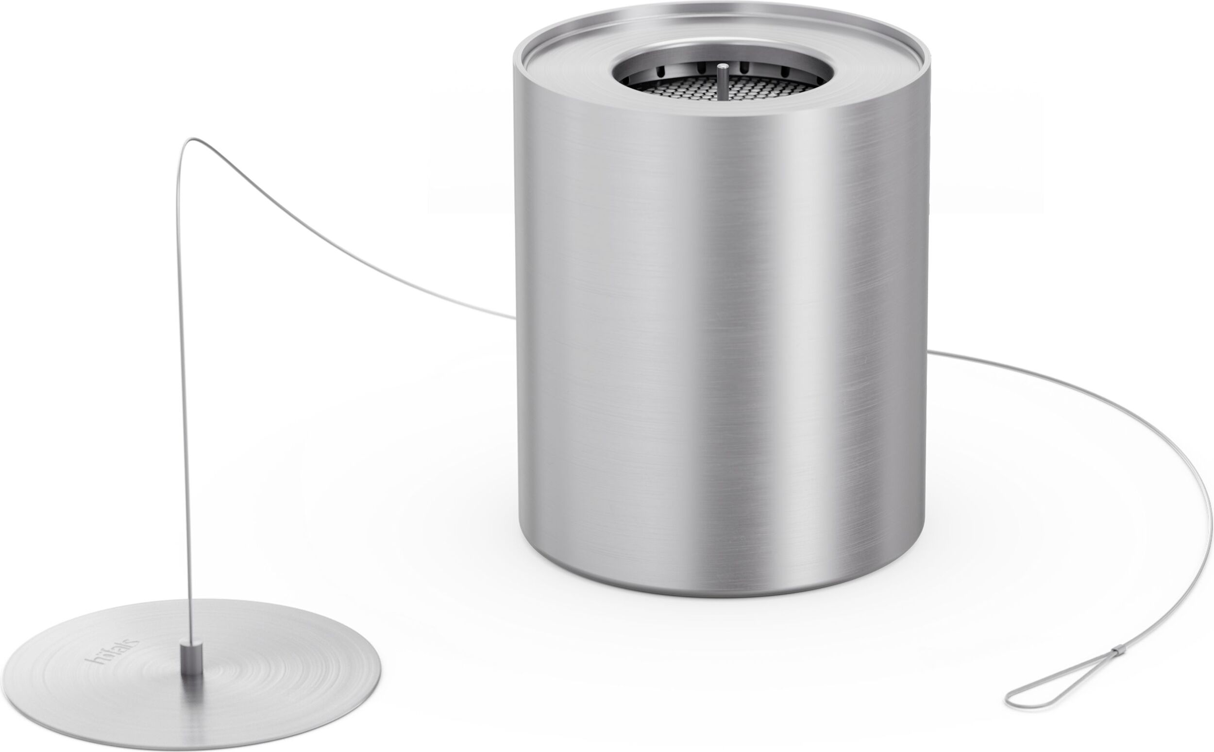 Biopalnik do latarni Spin II mały z pierścieniem i pokrywką 3 el.