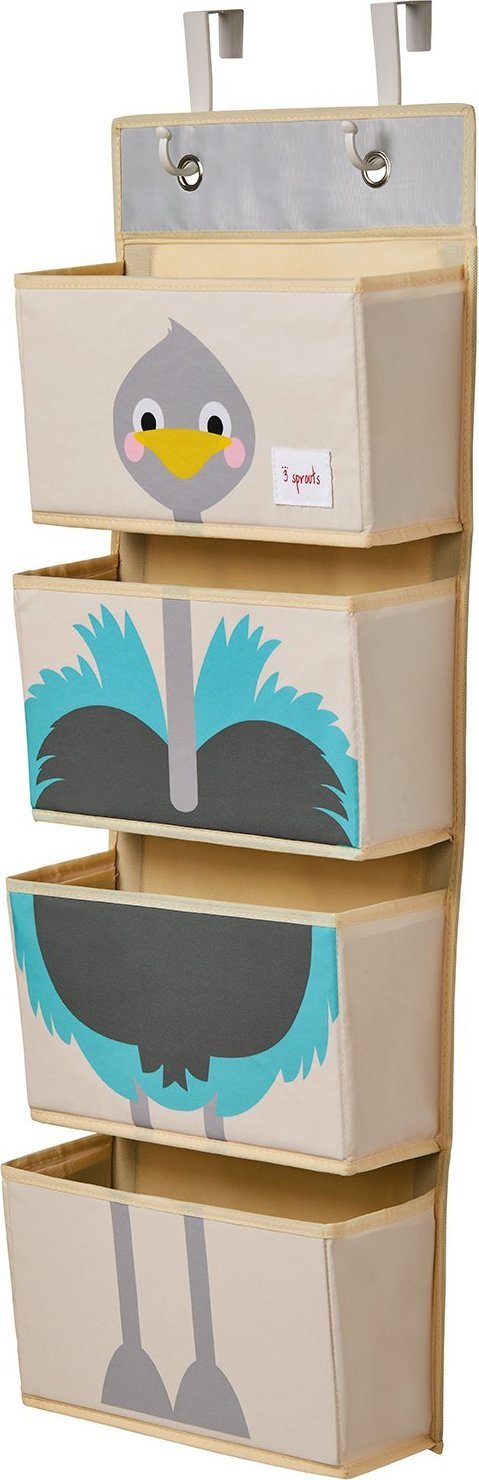 Organizer ścienny 3 Sprouts struś 94 cm