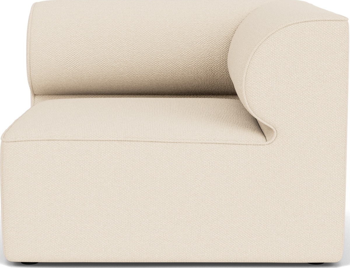 Narożnik prawostronny sofy modułowej Eave 96 x 96 cm kremowy