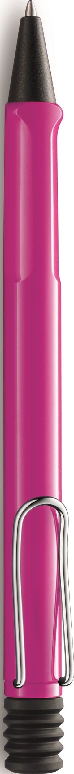 Długopis Safari różowy z niebieskim wkładem