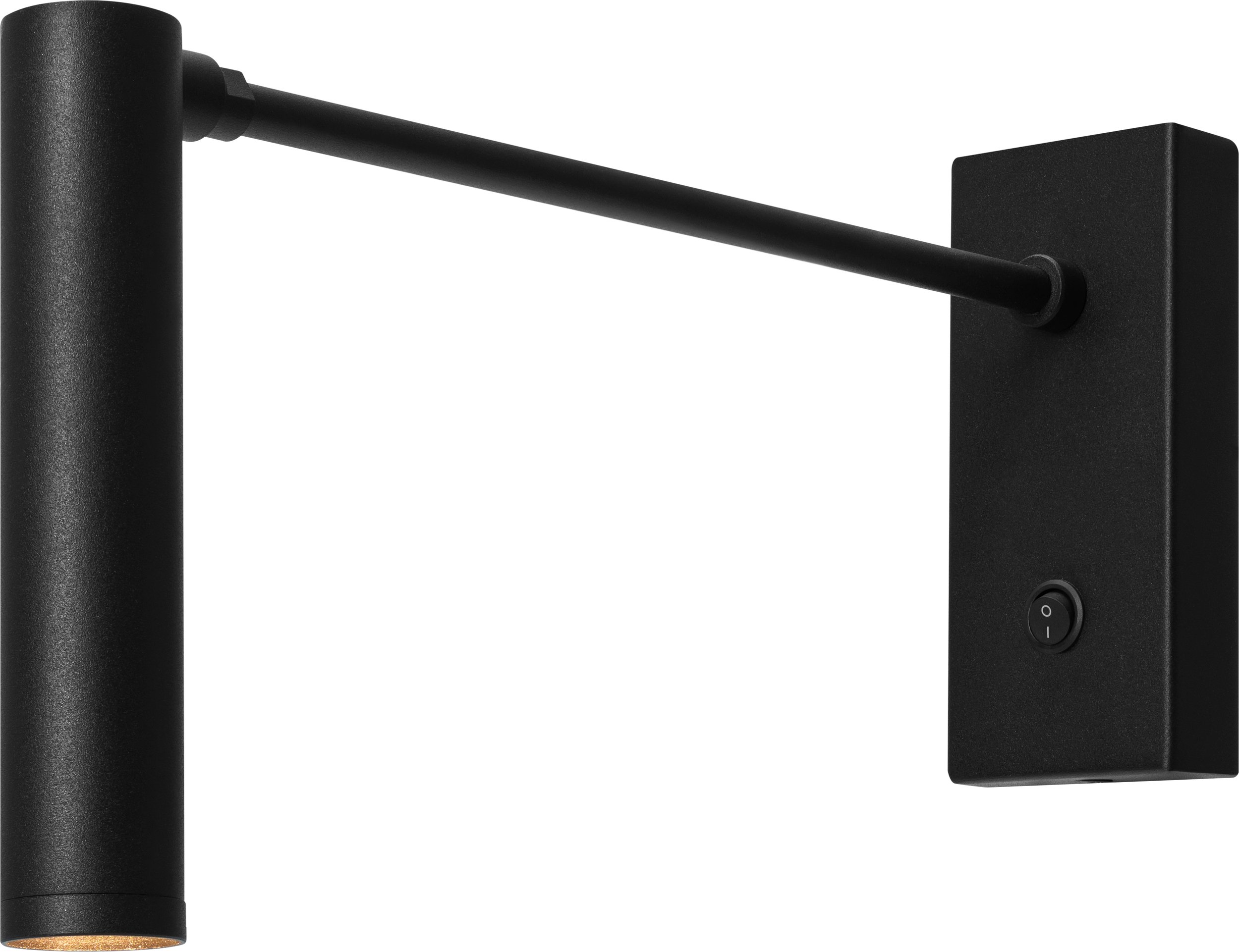 Kinkiet Roll LED 4,2W 719 lm czarny z wysięgnikiem