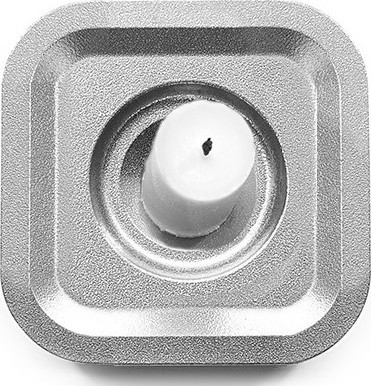 Świecznik Stumpastaken Ettan aluminium polerowane