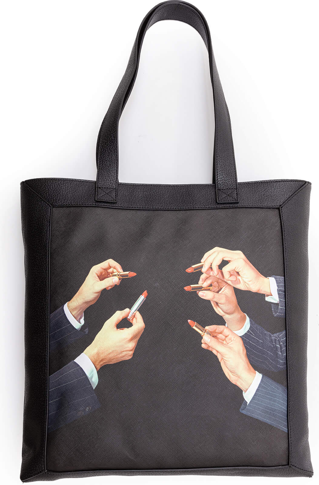 Torebka Toiletpaper Lipsticks Black 42 cm