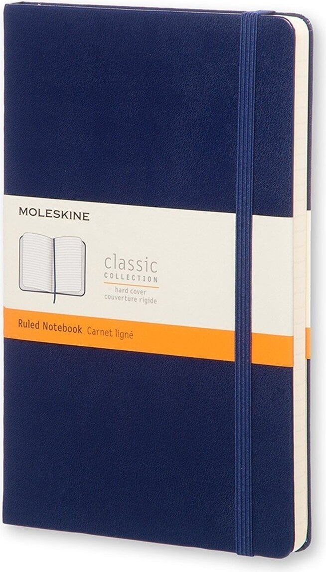 Notes w linię Moleskine L szafirowy