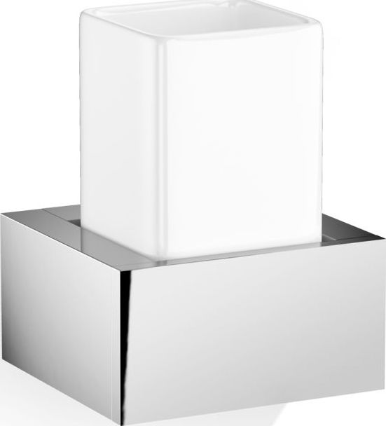 Kubek na szczoteczki do zębów Brick biały ścienny