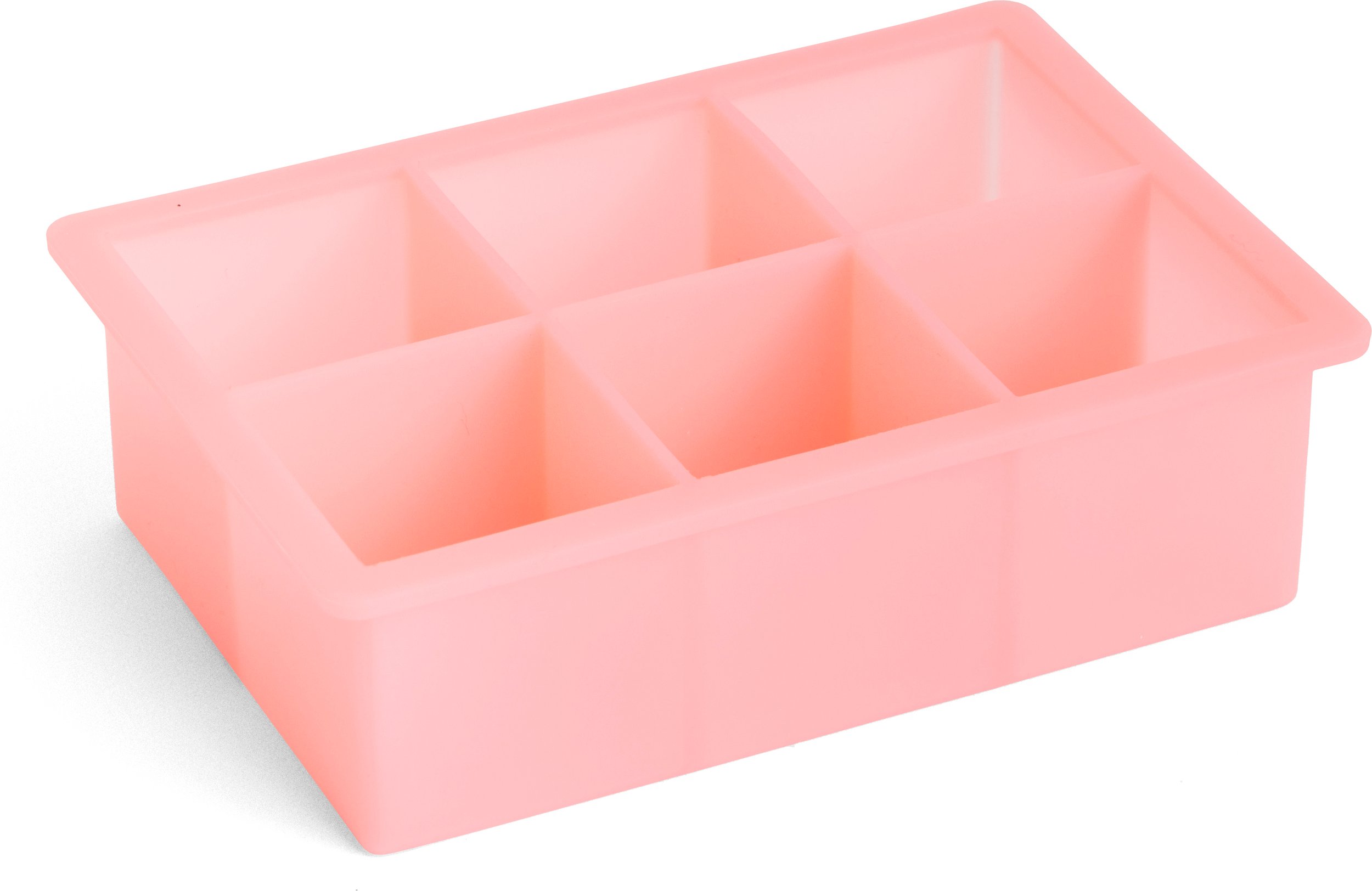 Foremka do lodu Hay kwadratowe kostki różowa