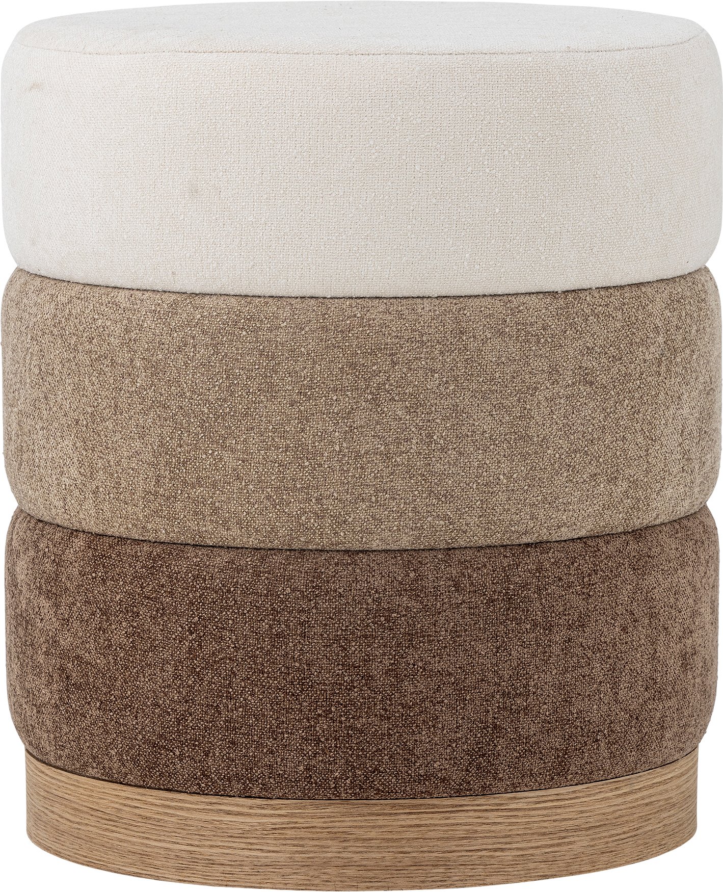 Puf Bilbao 45 cm beżowy