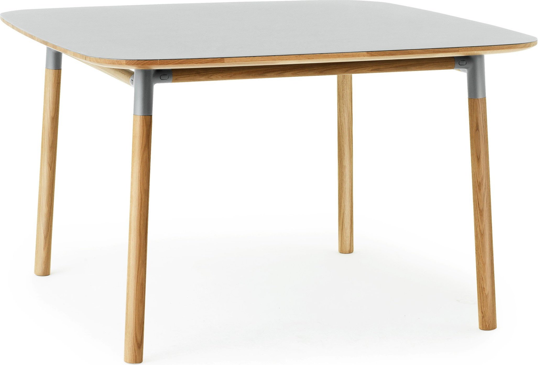 Stół Form 120x120 cm szary