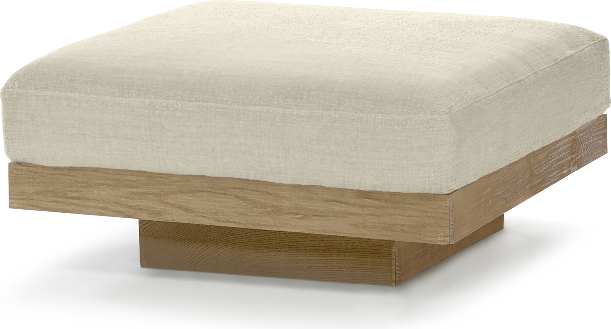 Podnóżek ogrodowy Rudolph beżowy