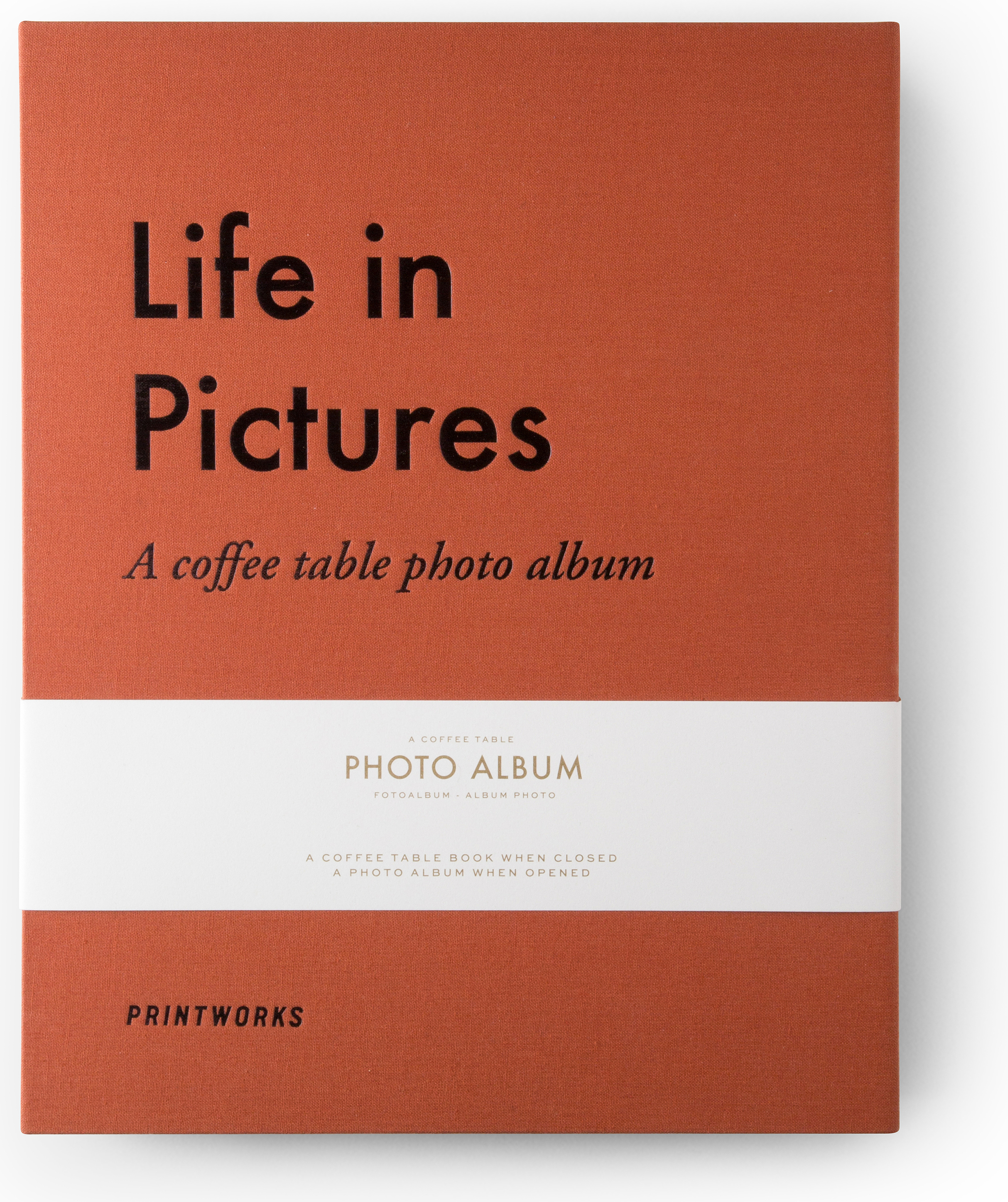 Album na zdjęcia Printworks Life in Pictures pomarańczowy