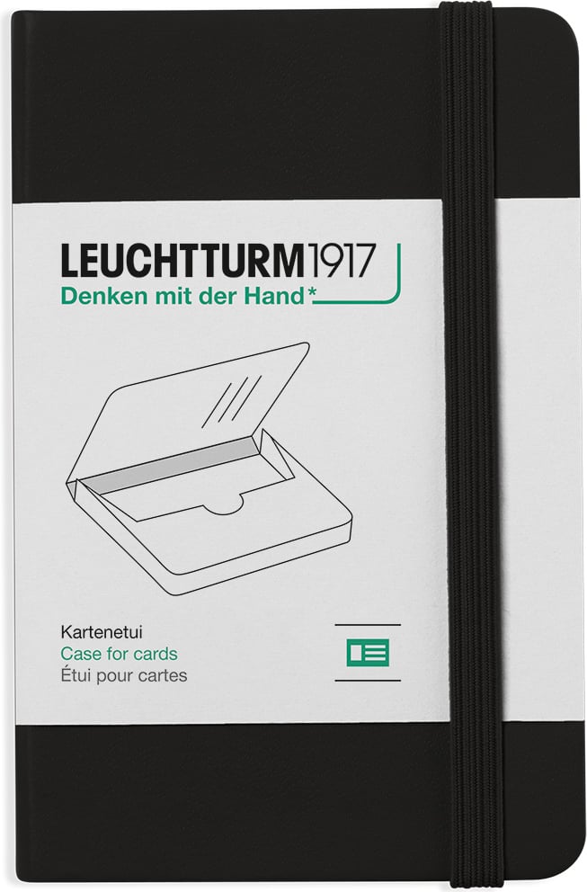 Etui na karty Leuchtturm 1917 czarne