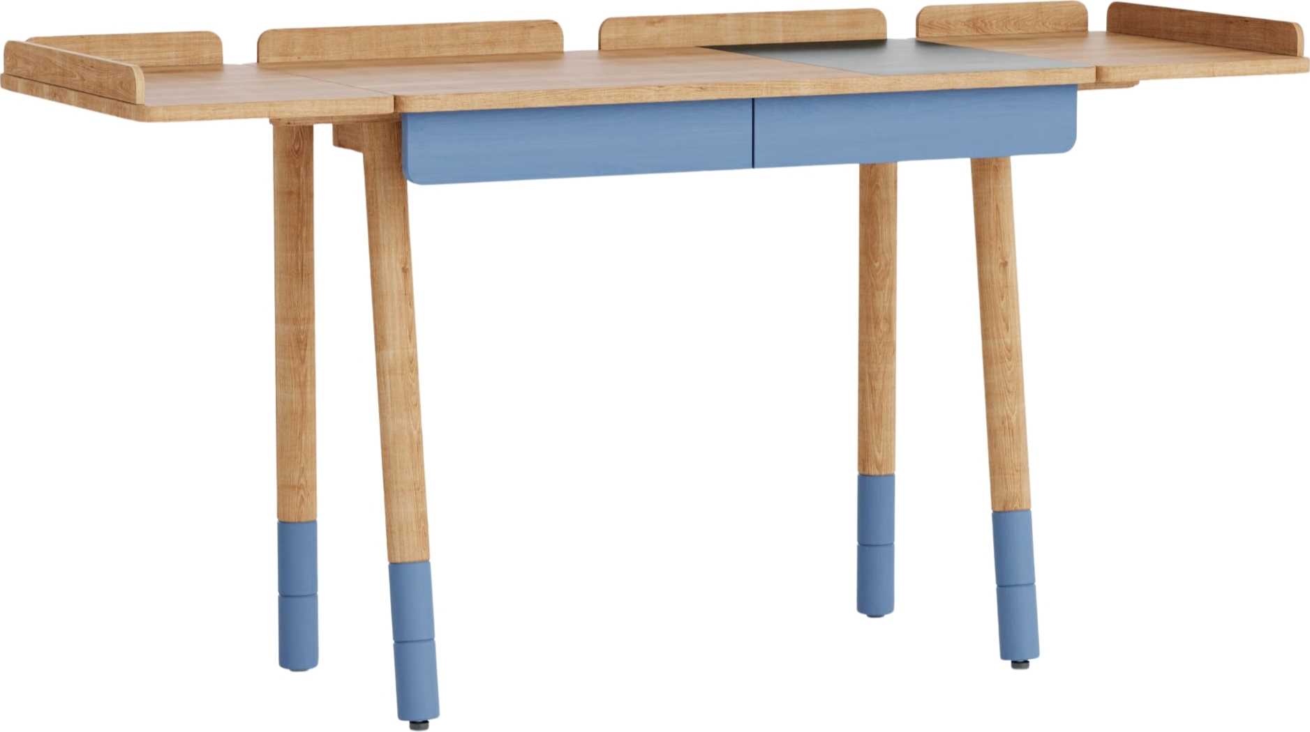 Biurko Rise M niebieskie