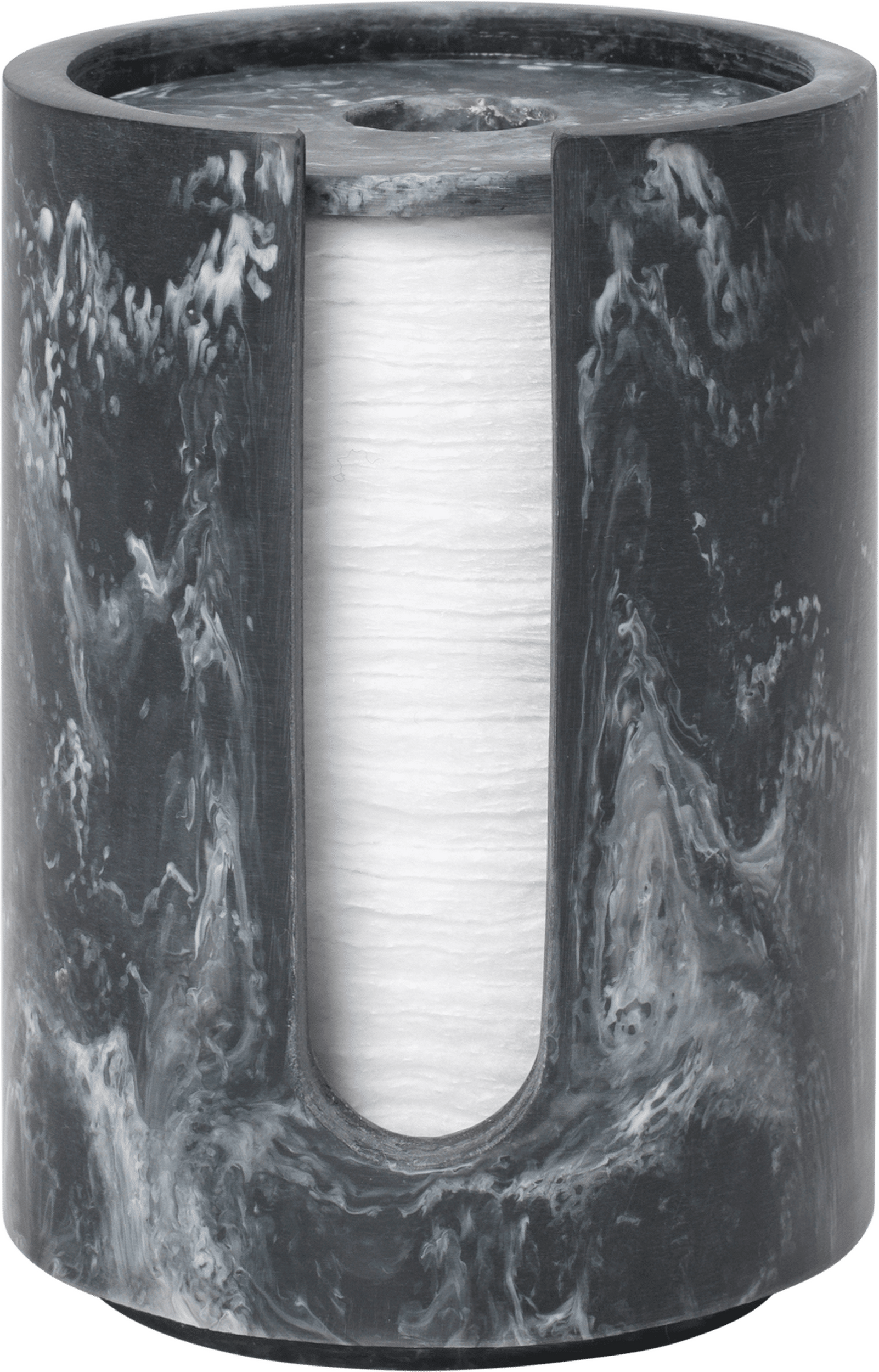 Pojemnik na płatki kosmetyczne Mist w kolorze węgla