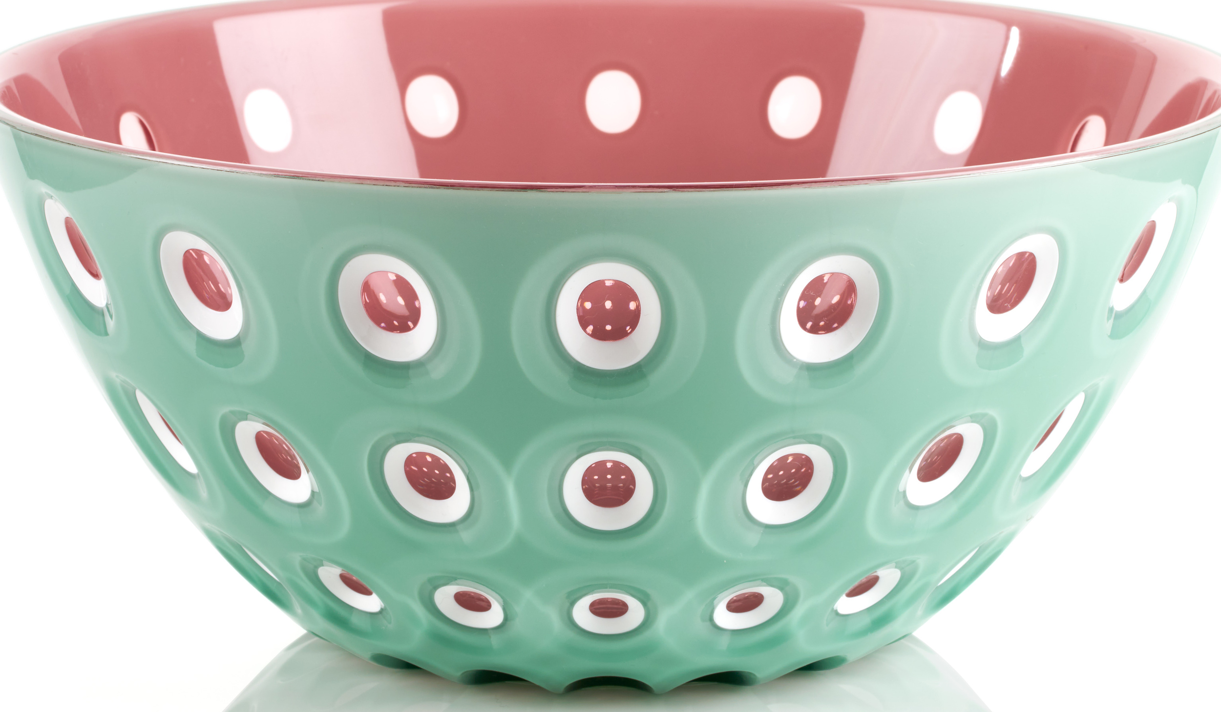 Miska Le Murrine 20 cm niebiesko-czerwona